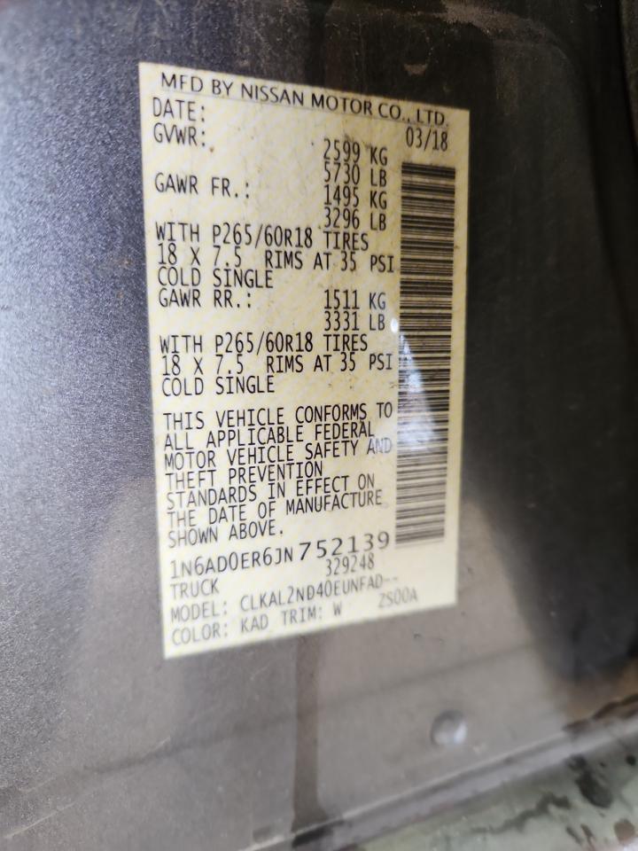 2018 NISSAN FRONTIER S photo 37