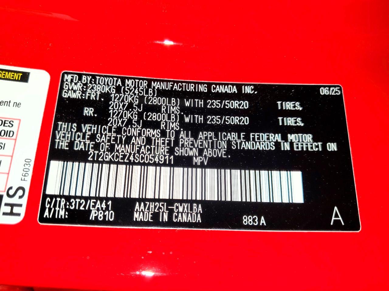 2025 LEXUS NX 350H BASE photo 13
