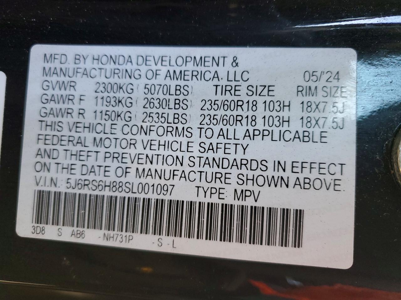 2025 HONDA CR-V SPORT-L photo 13