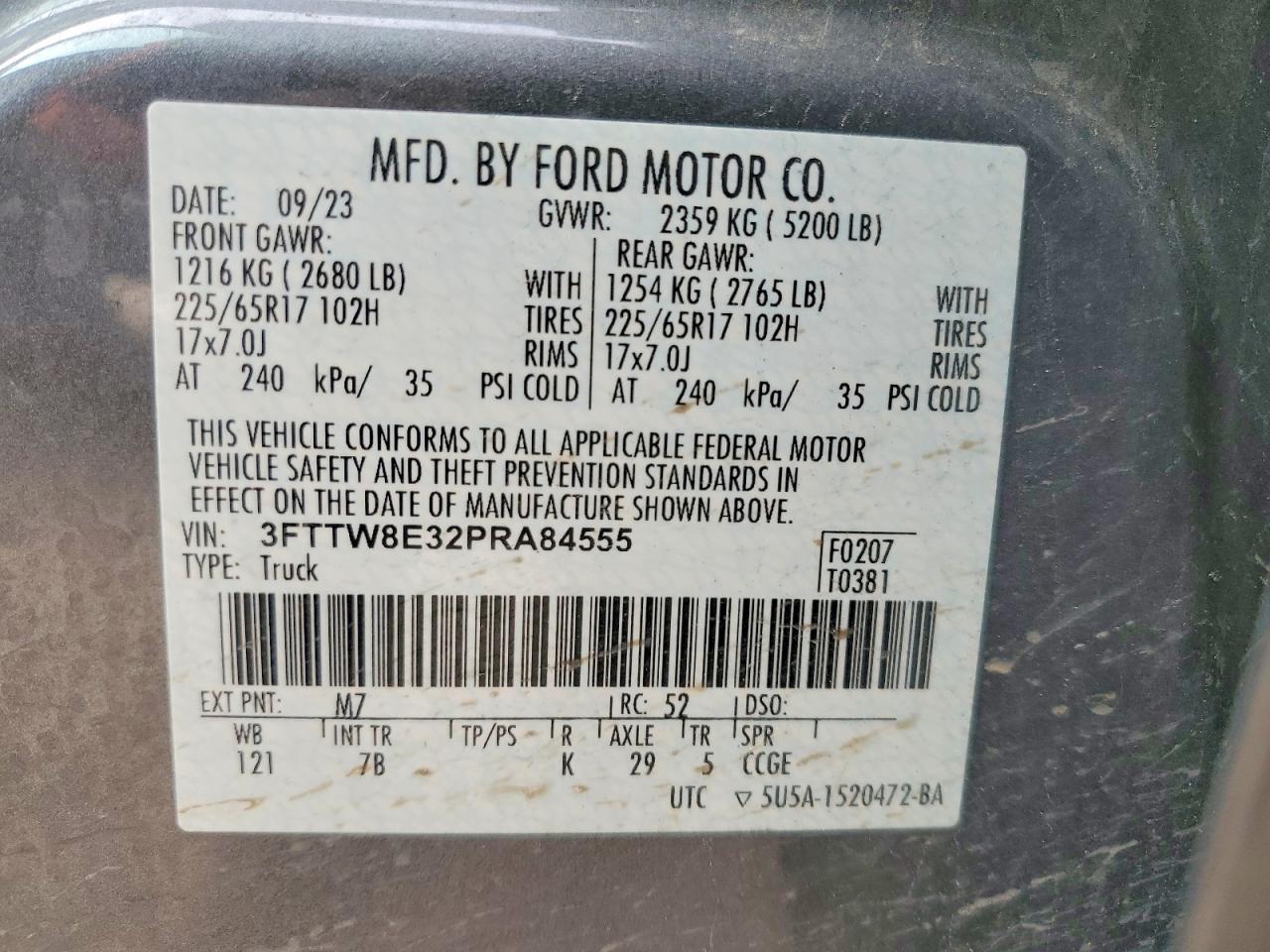 2023 FORD MAVERICK XL photo 23
