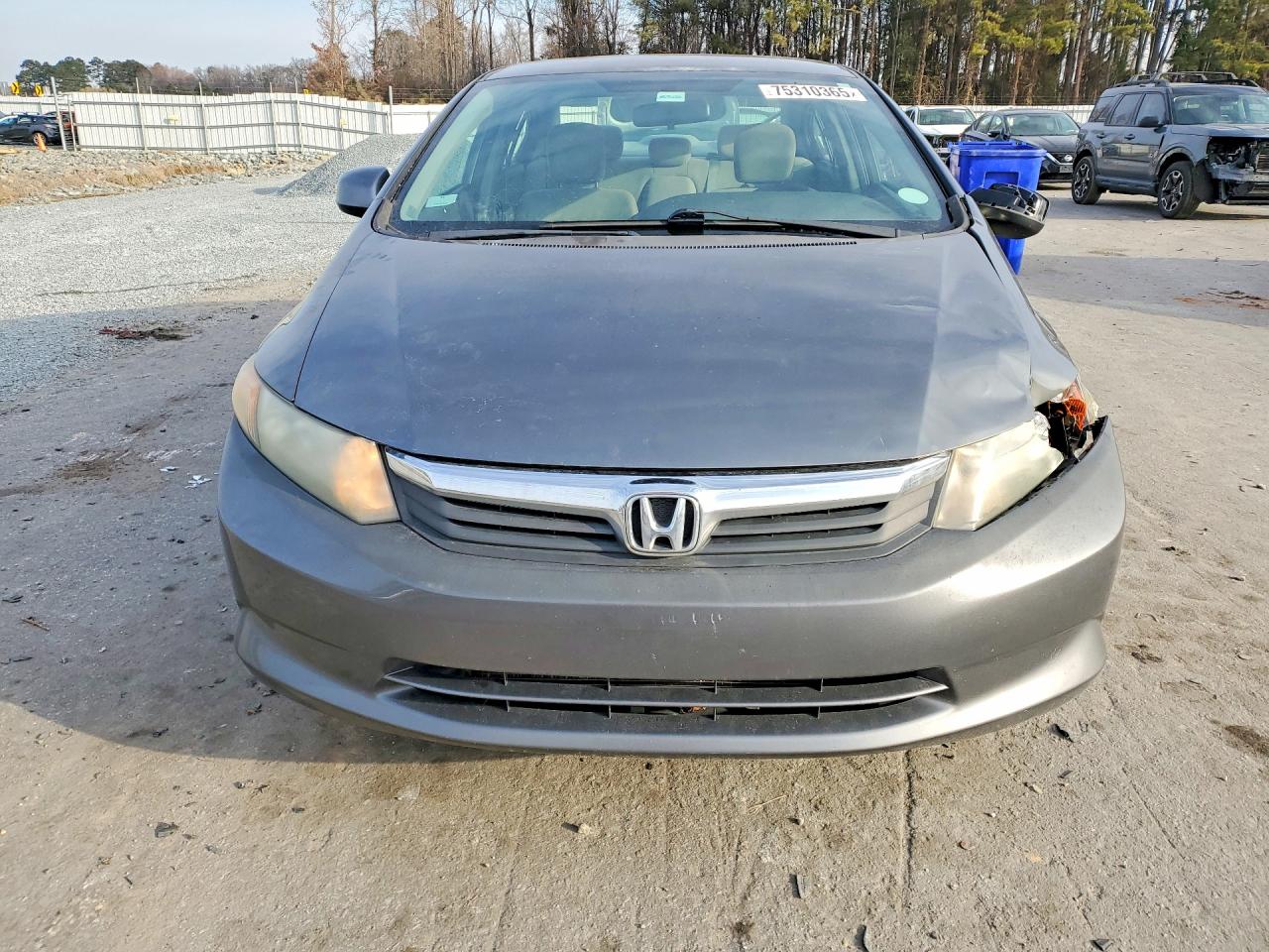 2012 HONDA CIVIC LX photo 13