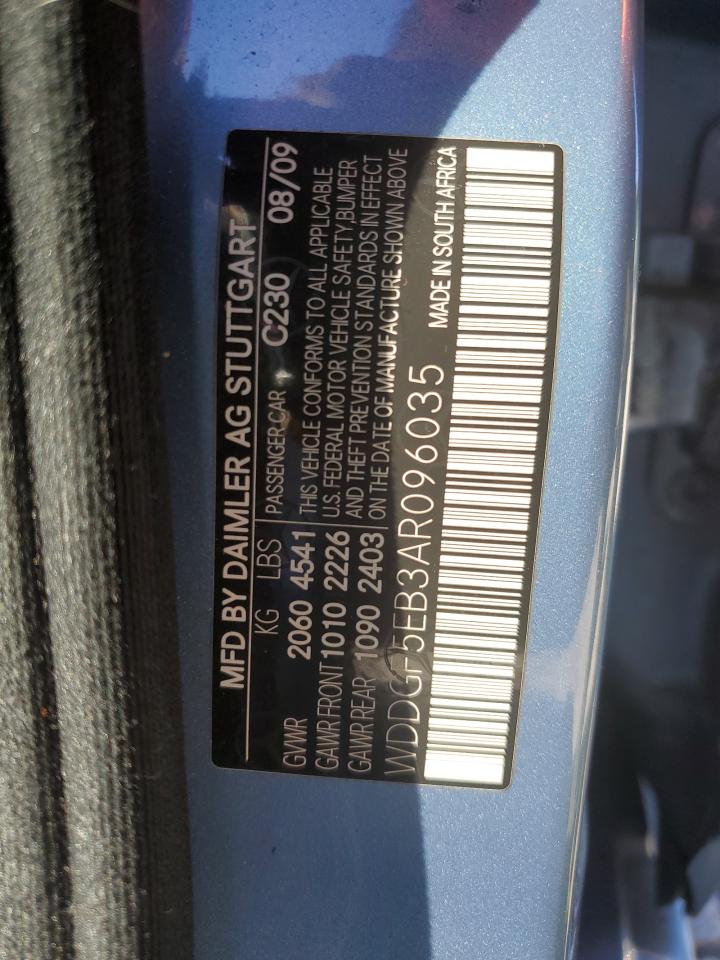 2010 MERCEDES-BENZ C 300 photo 34