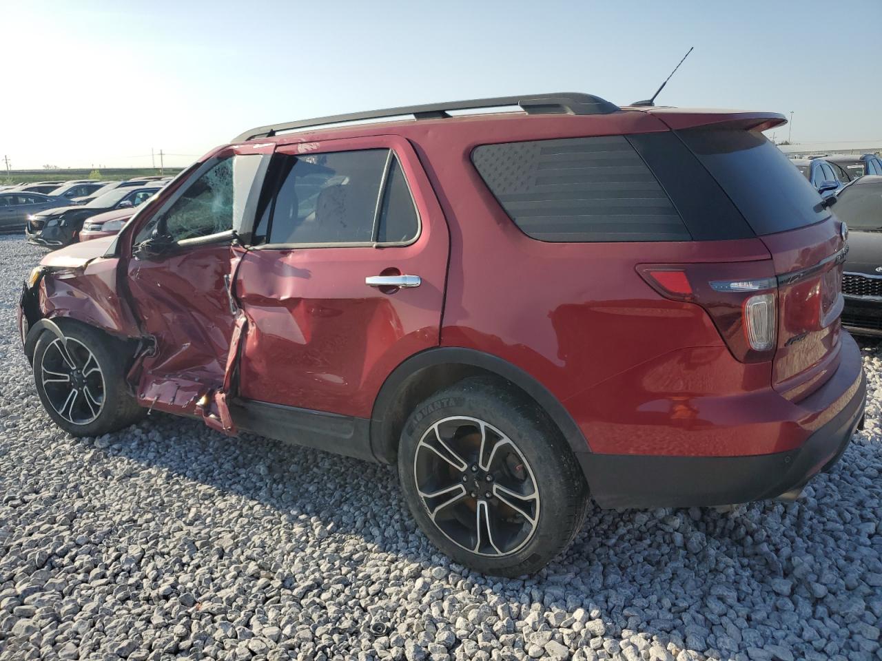 2014 FORD EXPLORER SPORT photo 3