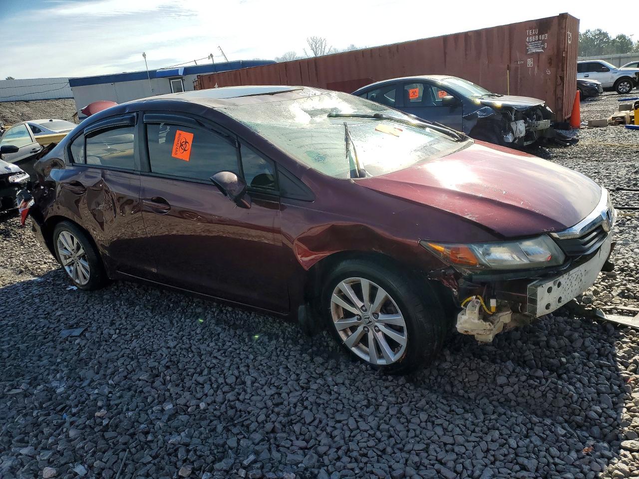 2012 HONDA CIVIC EX photo 7