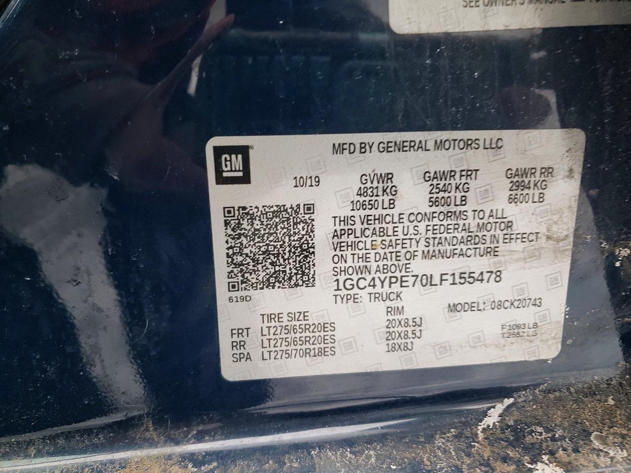 2020 CHEVROLET SILVERADO K2500 HEAVY DUTY LTZ photo 25