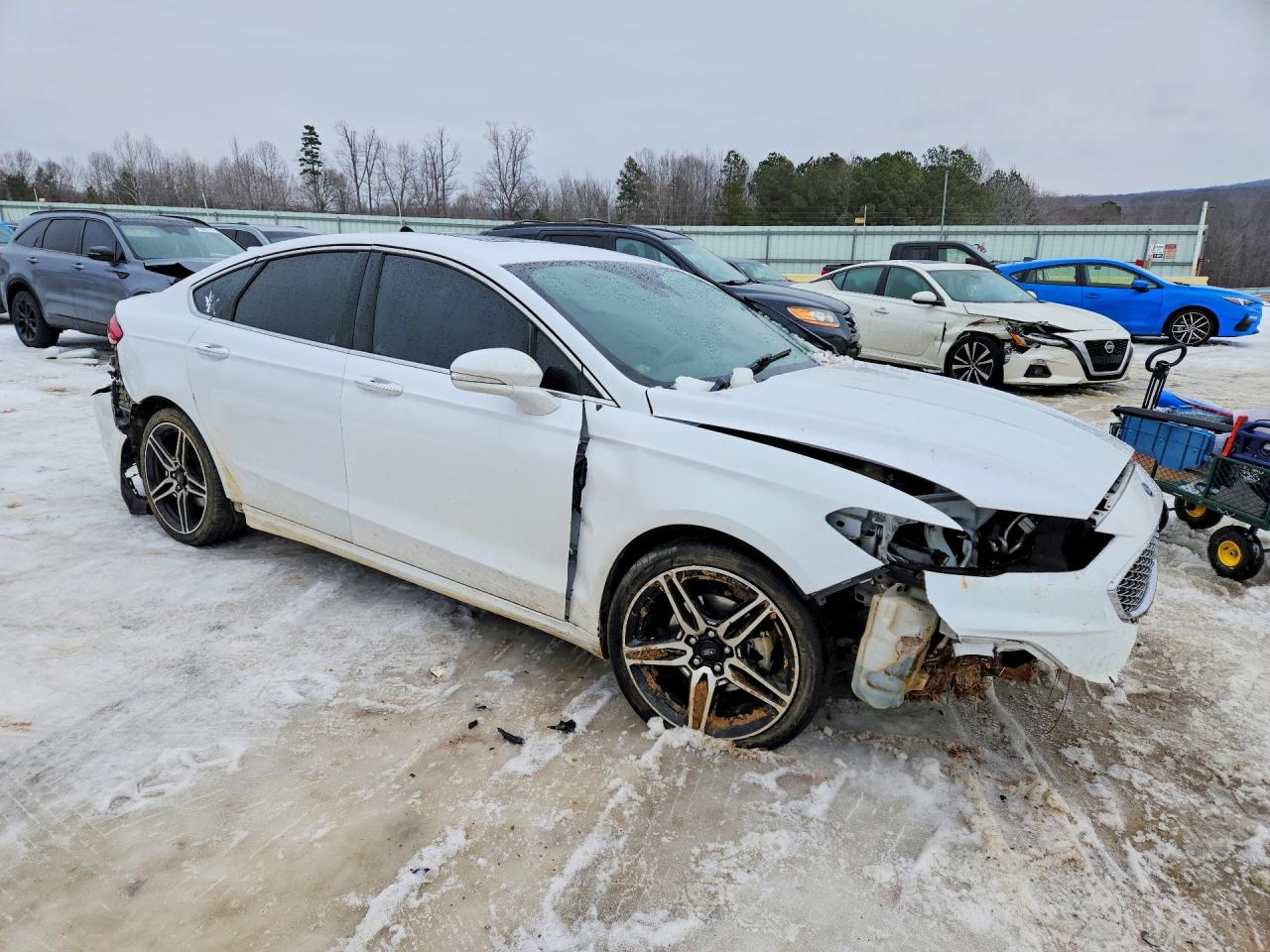 2020 FORD FUSION TITANIUM photo 4