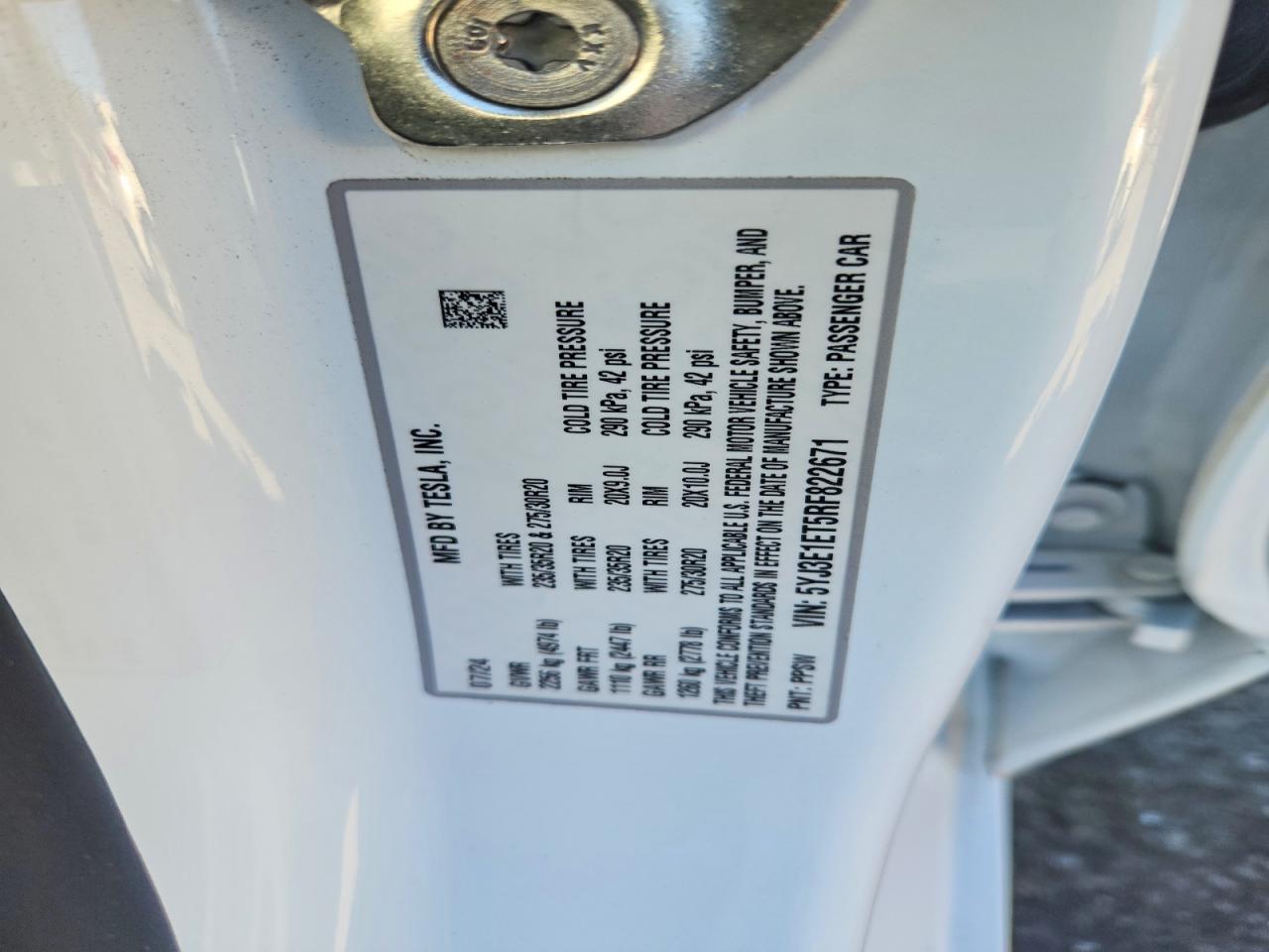 2024 TESLA MODEL 3 photo 12