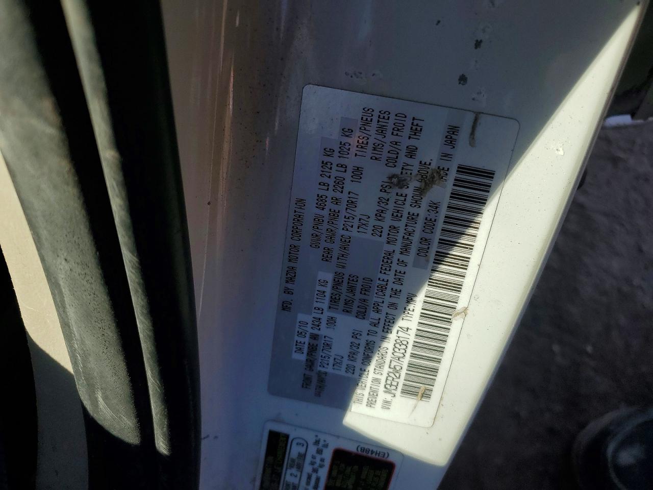 2010 MAZDA CX-7 photo 23
