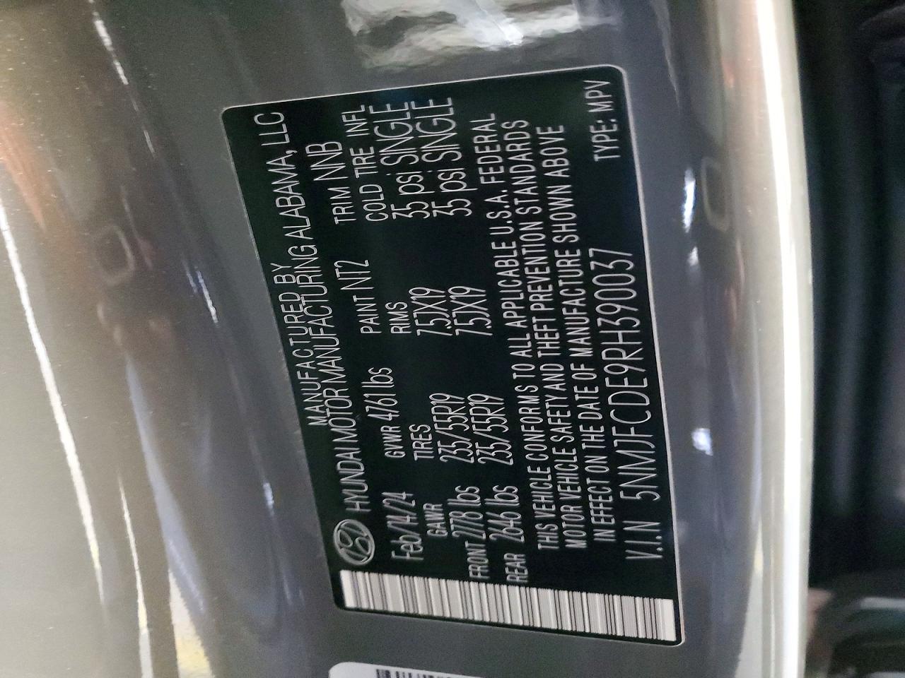 2024 HYUNDAI TUCSON SEL photo 23