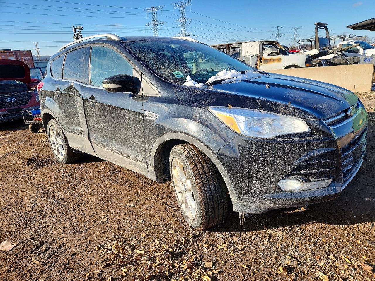 2014 FORD ESCAPE TITANIUM photo 4