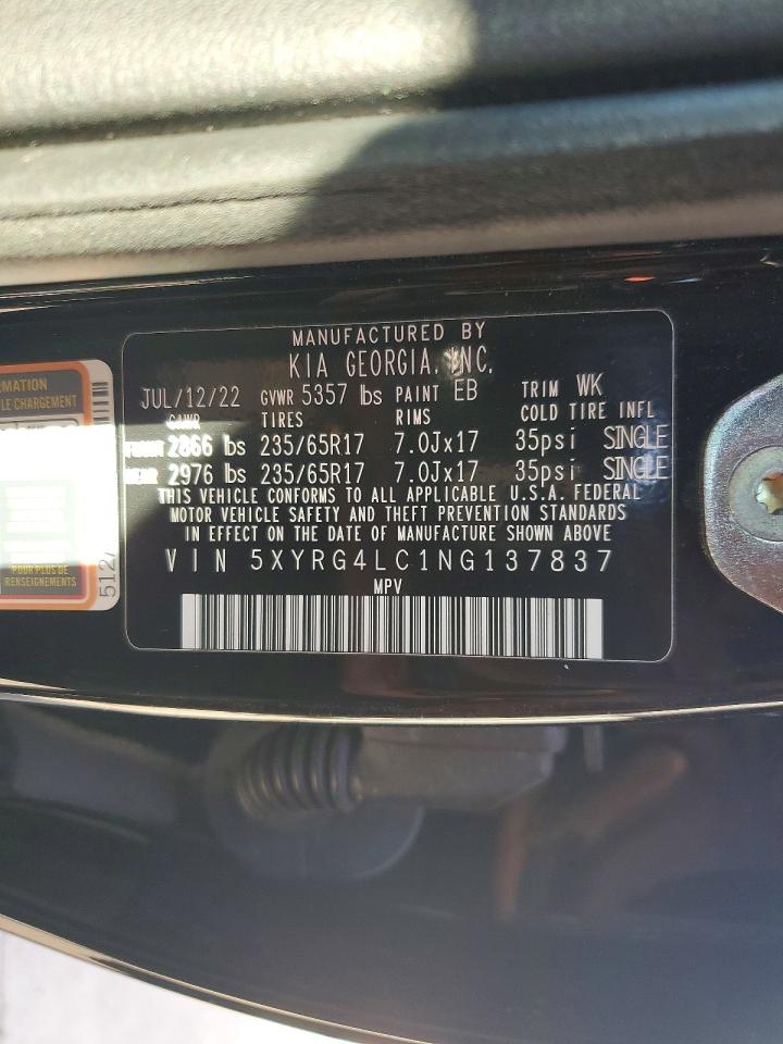 2022 KIA SORENTO LX photo 25