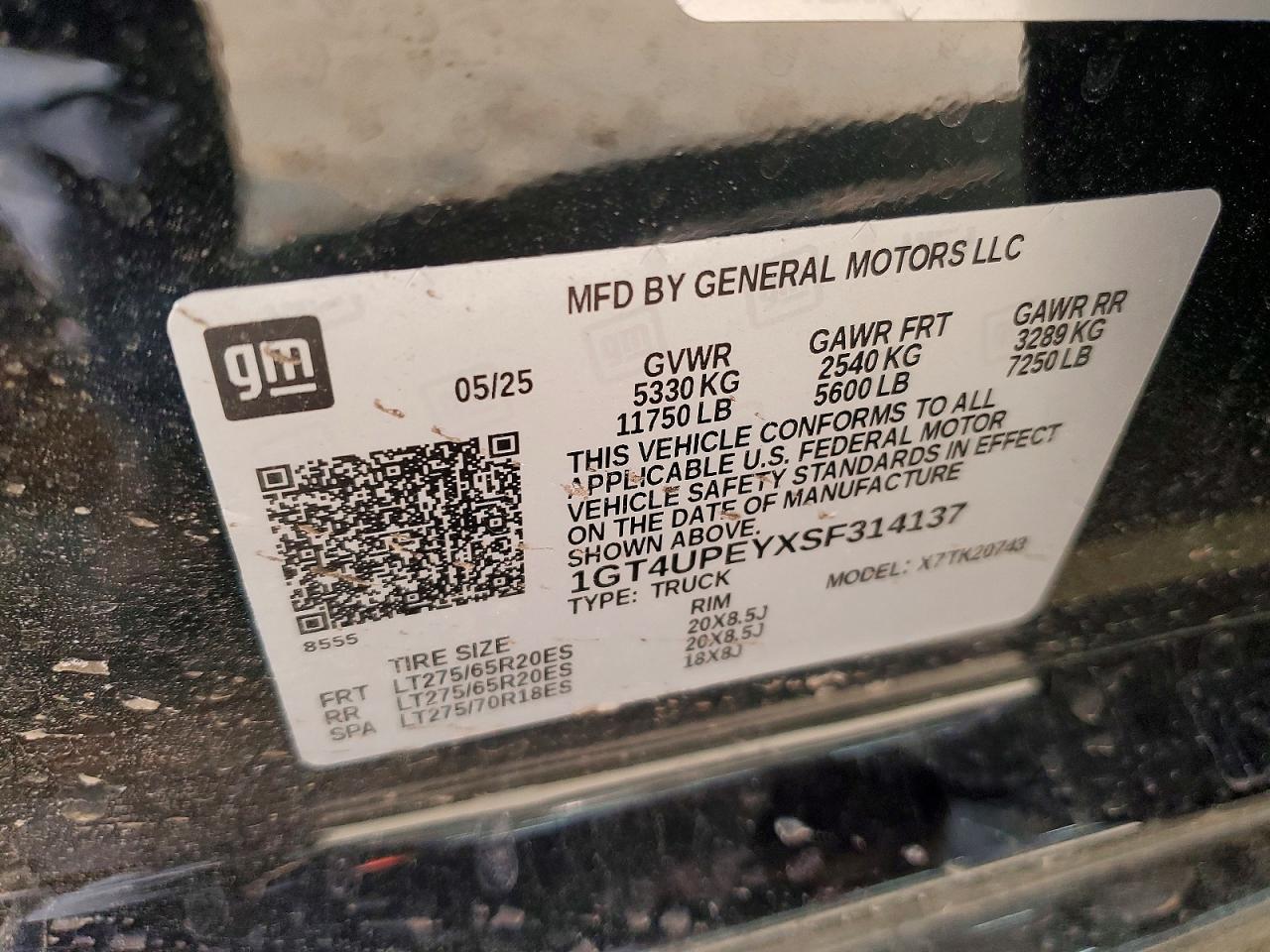 2025 GMC SIERRA K2500 AT4 photo 23