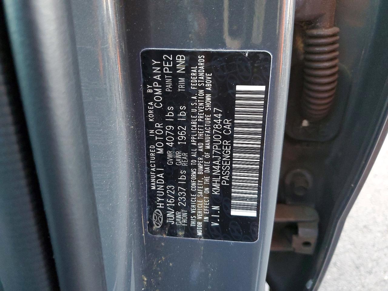 2023 HYUNDAI ELANTRA LIMITED photo 13