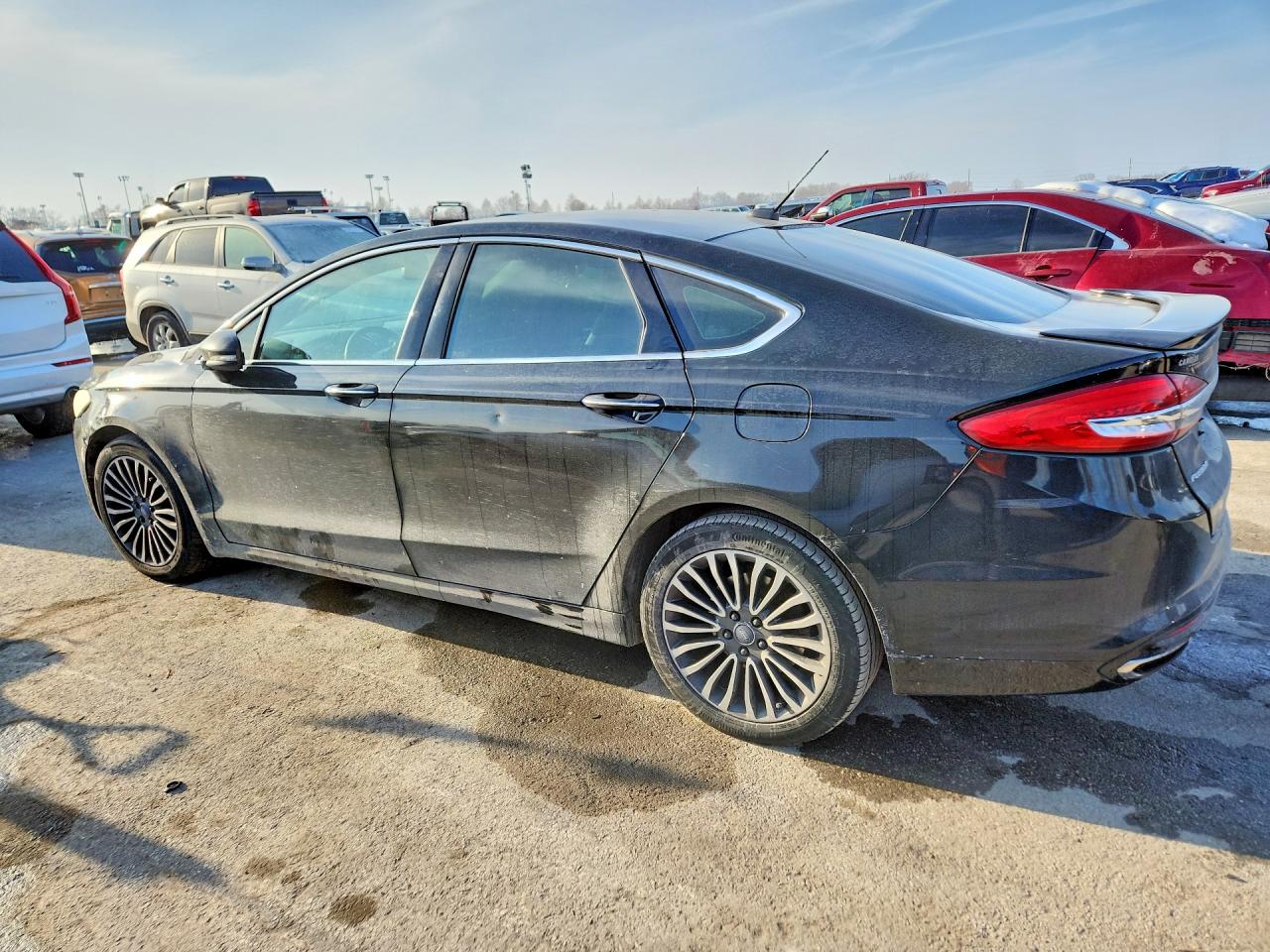 2017 FORD FUSION TITANIUM photo 4