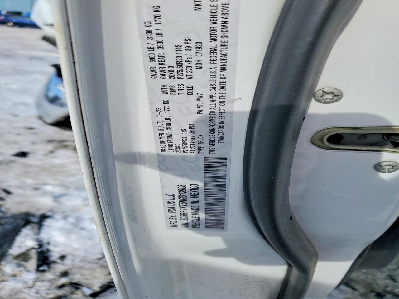 2022 RAM 1500 CLASSIC TRADESMAN photo 23
