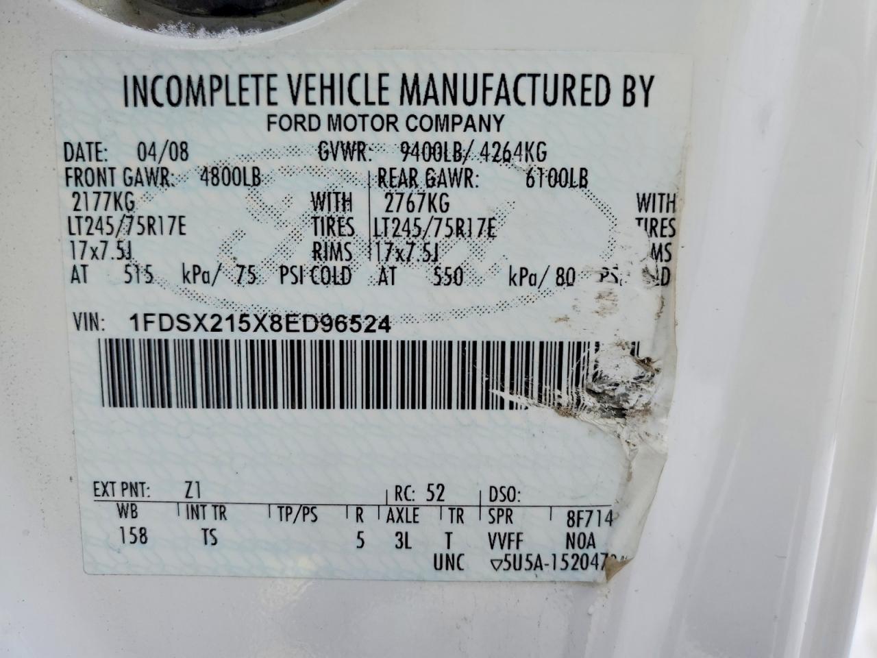 2008 FORD F250 SUPER DUTY photo 23
