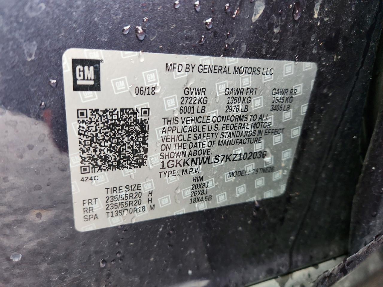 2019 GMC ACADIA SLT-2 photo 14