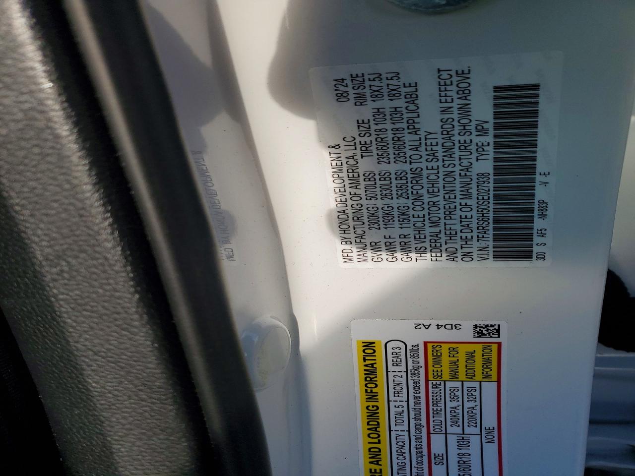2025 HONDA CR-V SPORT photo 13