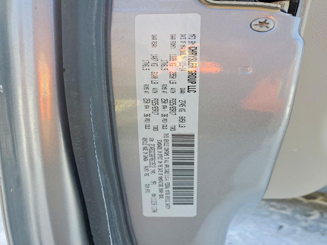 2015 DODGE GRAND CARAVAN SXT photo 13
