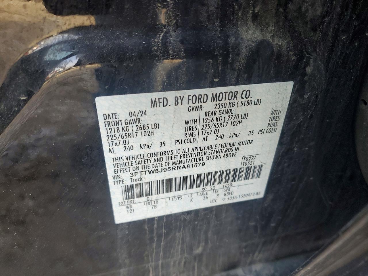 2024 FORD MAVERICK XLT photo 23