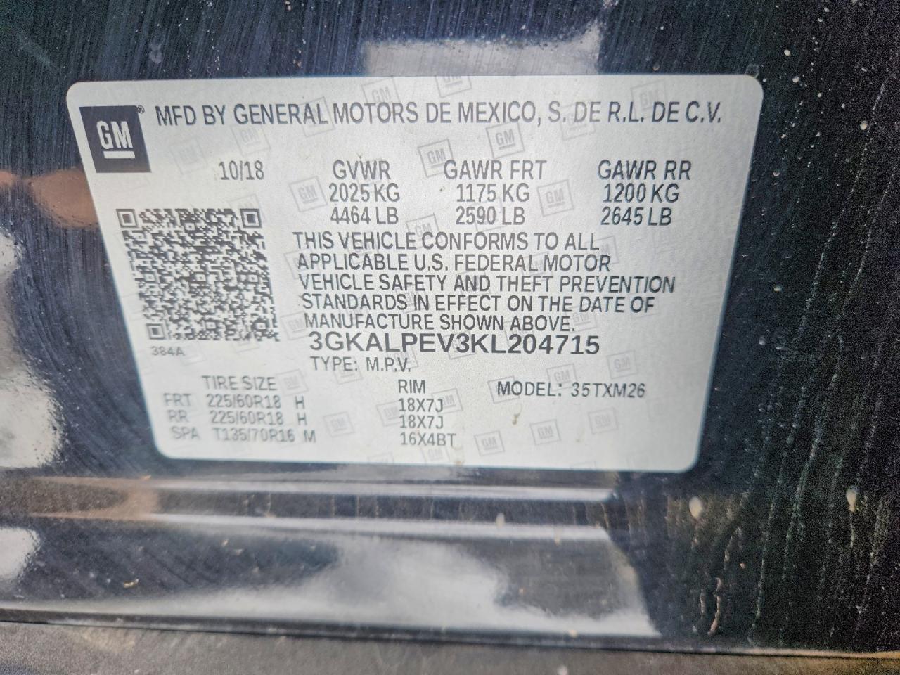 2019 GMC TERRAIN SLT photo 14