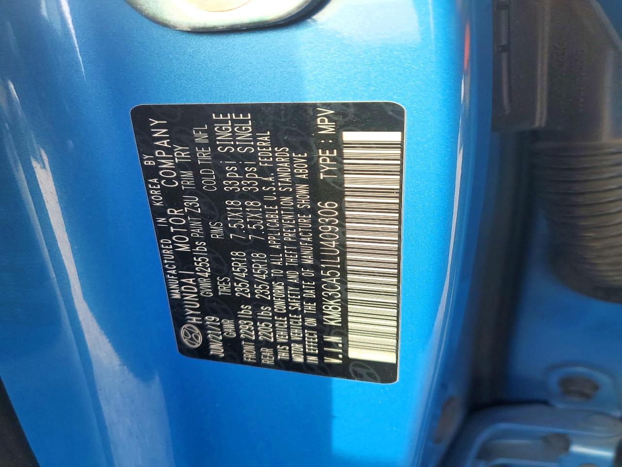 2020 HYUNDAI KONA LIMITED photo 25