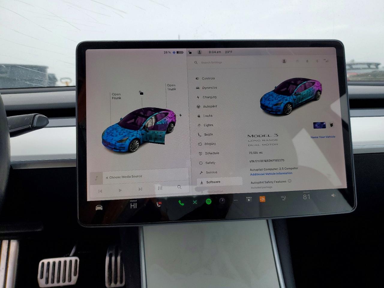 2019 TESLA MODEL 3 photo 17