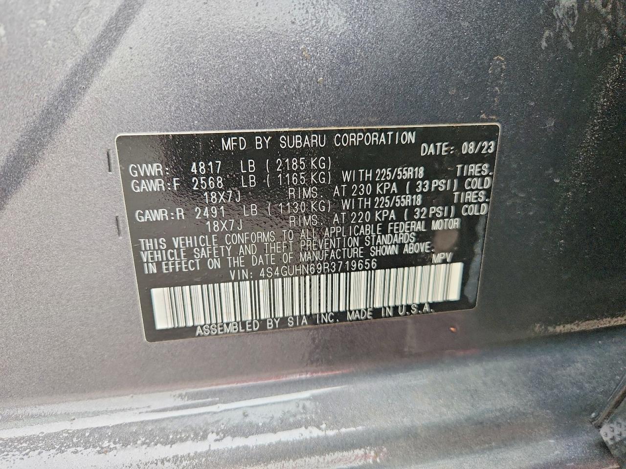 2024 SUBARU CROSSTREK LIMITED photo 25