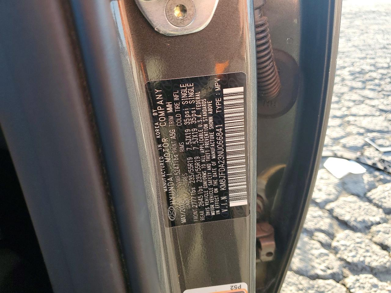2022 HYUNDAI TUCSON LIMITED photo 12