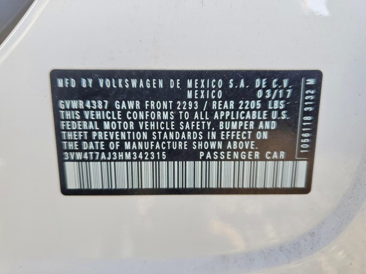 2017 VOLKSWAGEN JETTA GLI photo 13