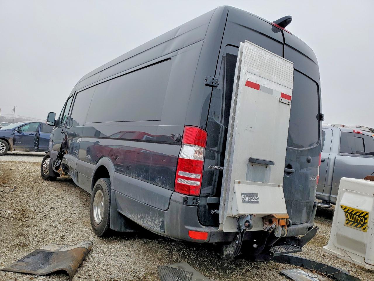 2017 MERCEDES 35004X2 SPRINTER 3500 CARGO VAN HIGH RO photo 2