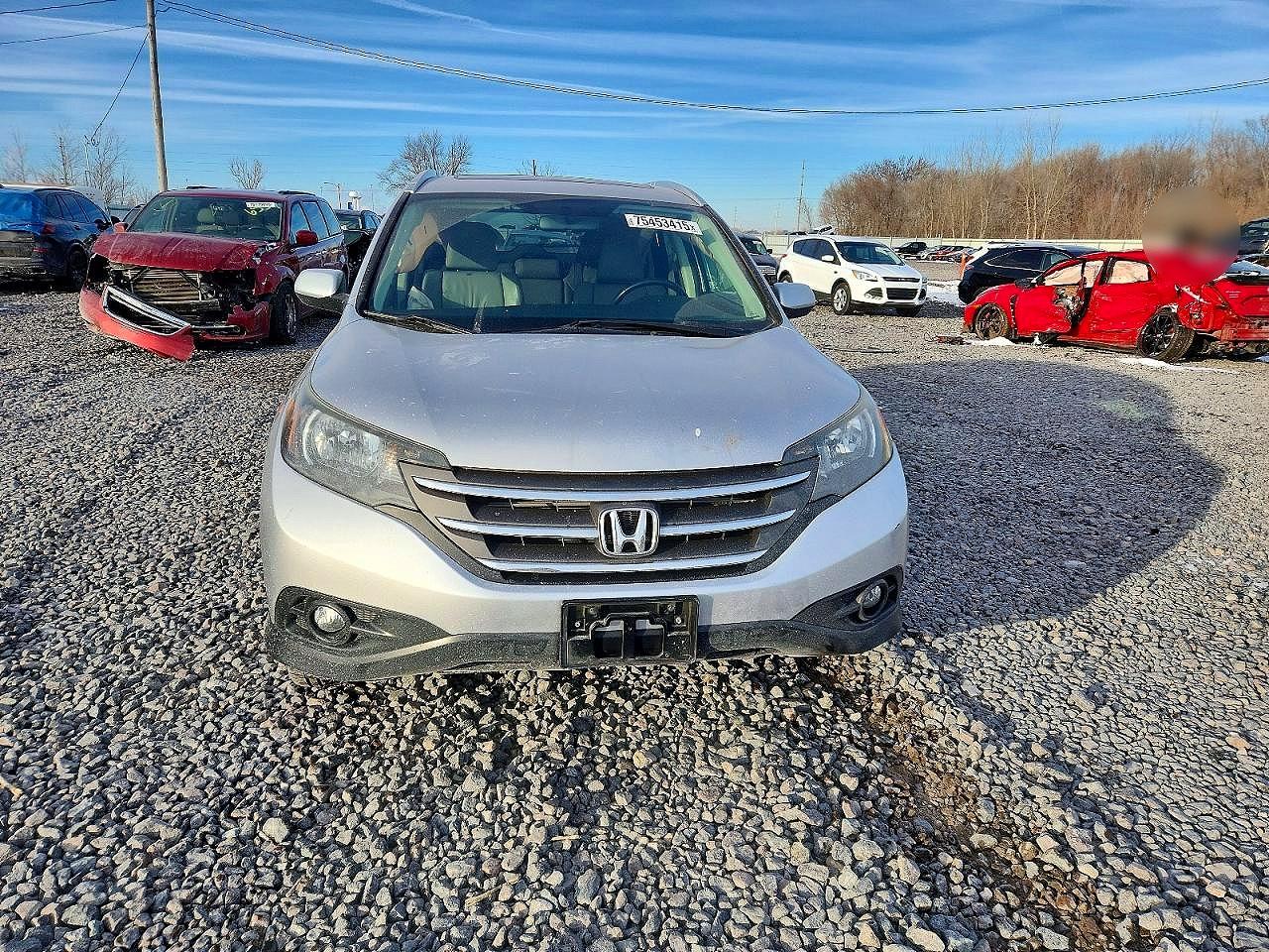 2012 HONDA CR-V EXL photo 9