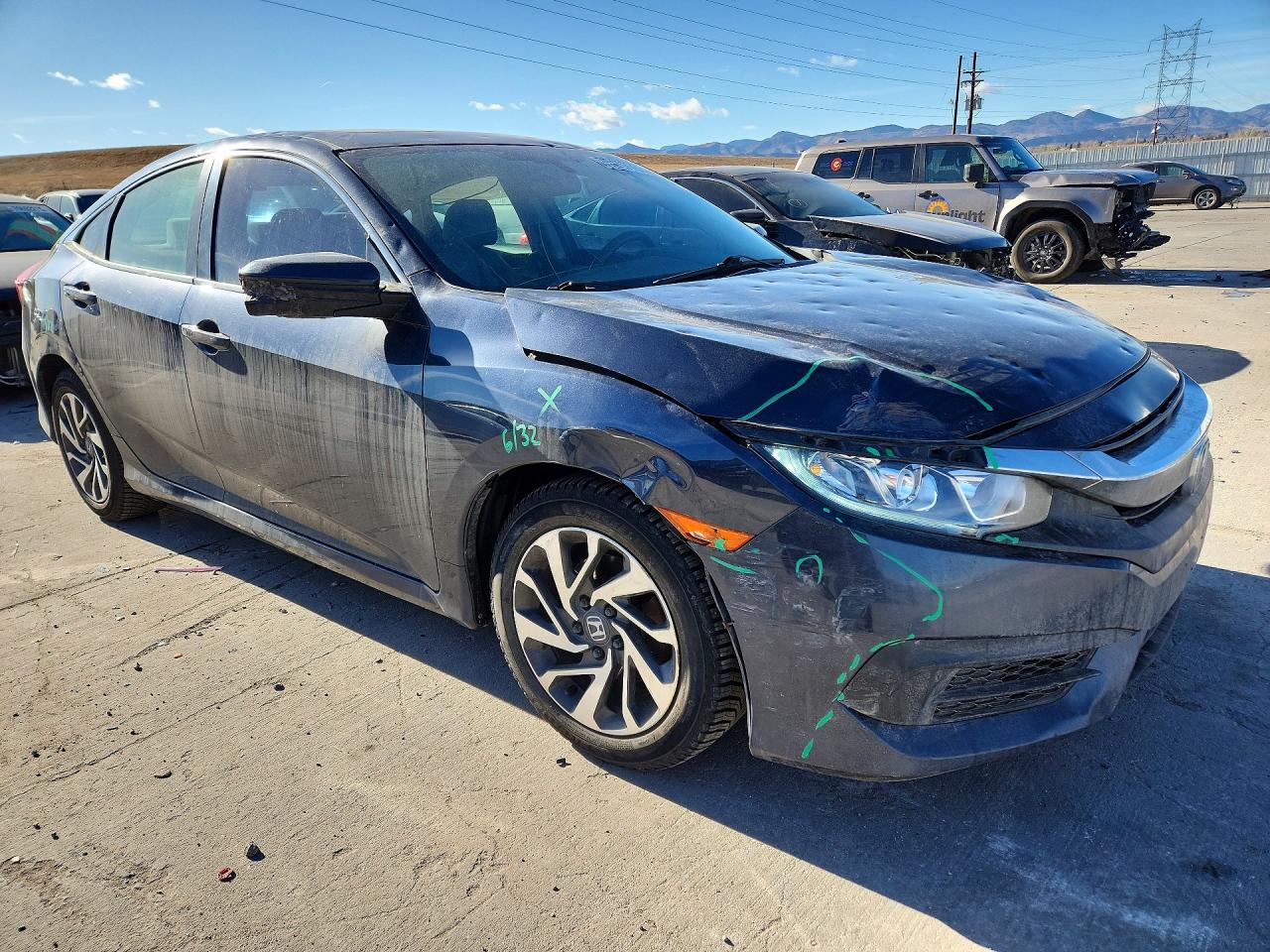 2017 HONDA CIVIC EX photo 4