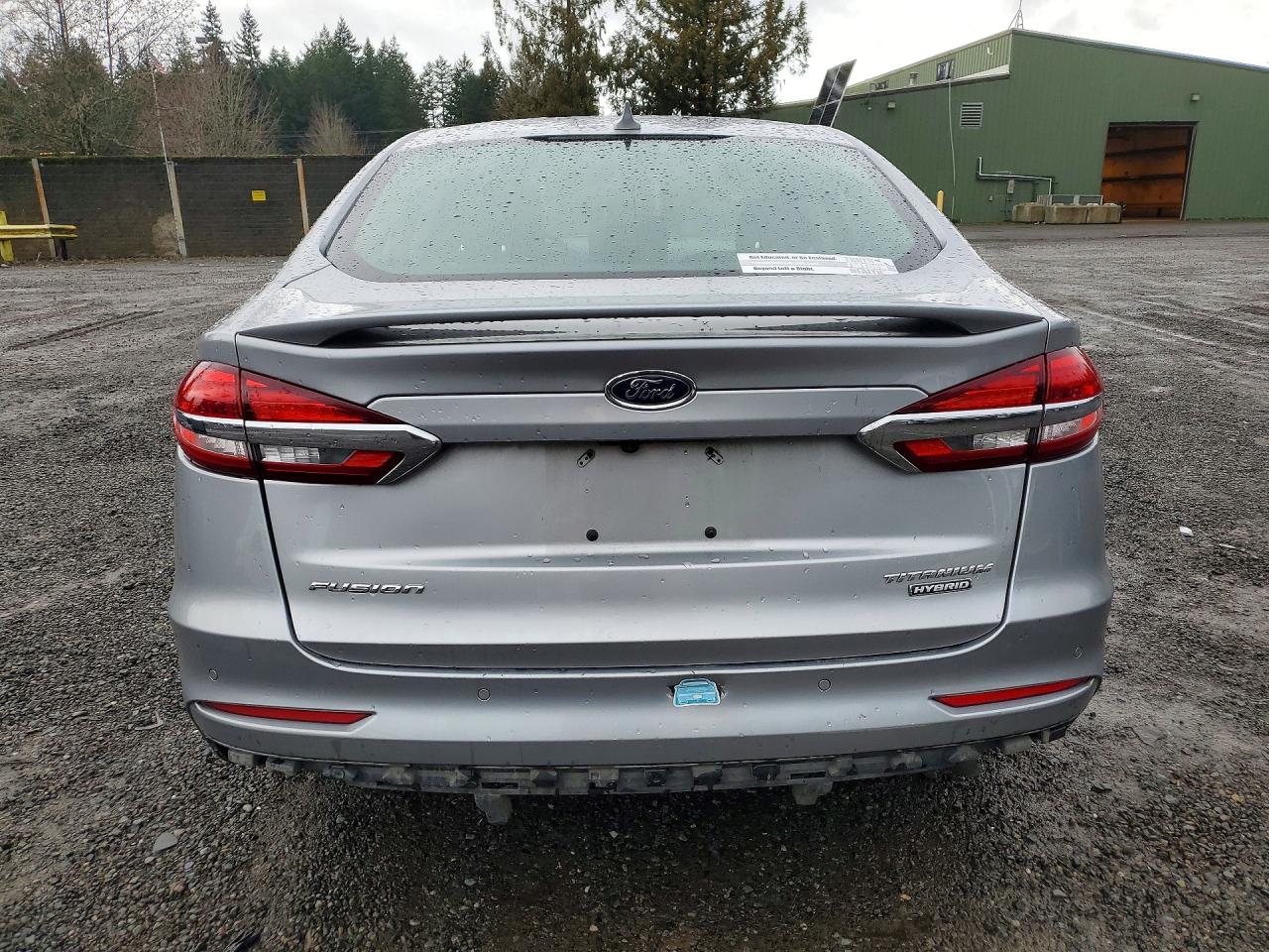 2020 FORD FUSION TITANIUM photo 6