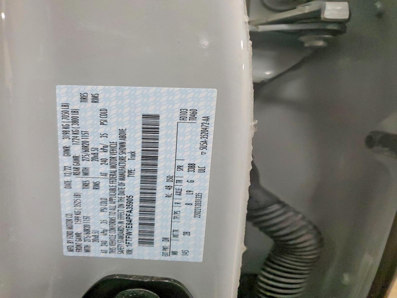 2023 FORD F150 SUPERCREW photo 12