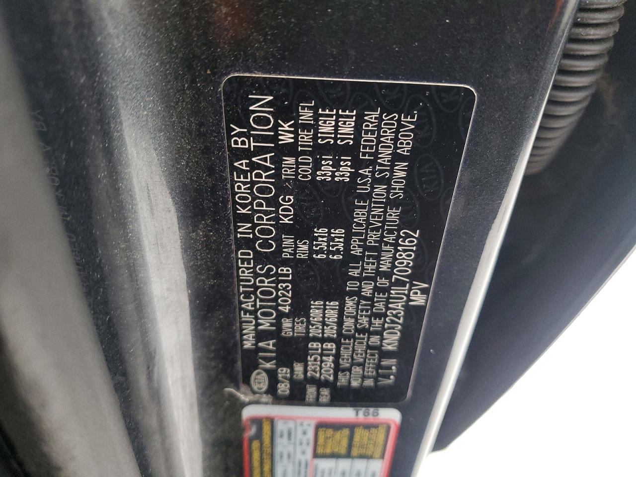 2020 KIA SOUL LX photo 12
