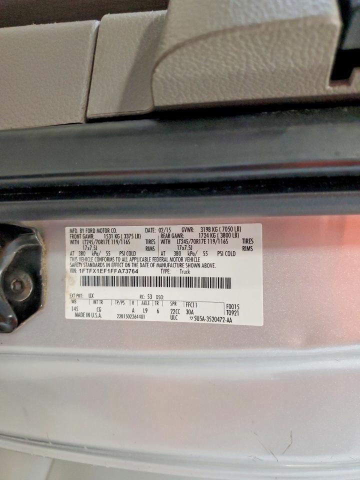 2015 FORD F150 SUPER CAB photo 12
