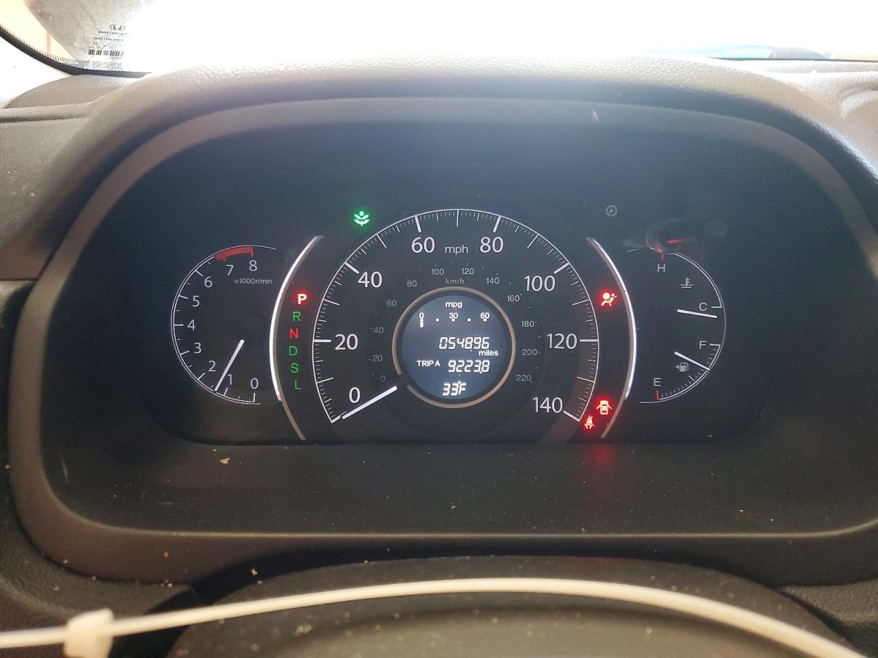 2016 HONDA CR-V EXL photo 9