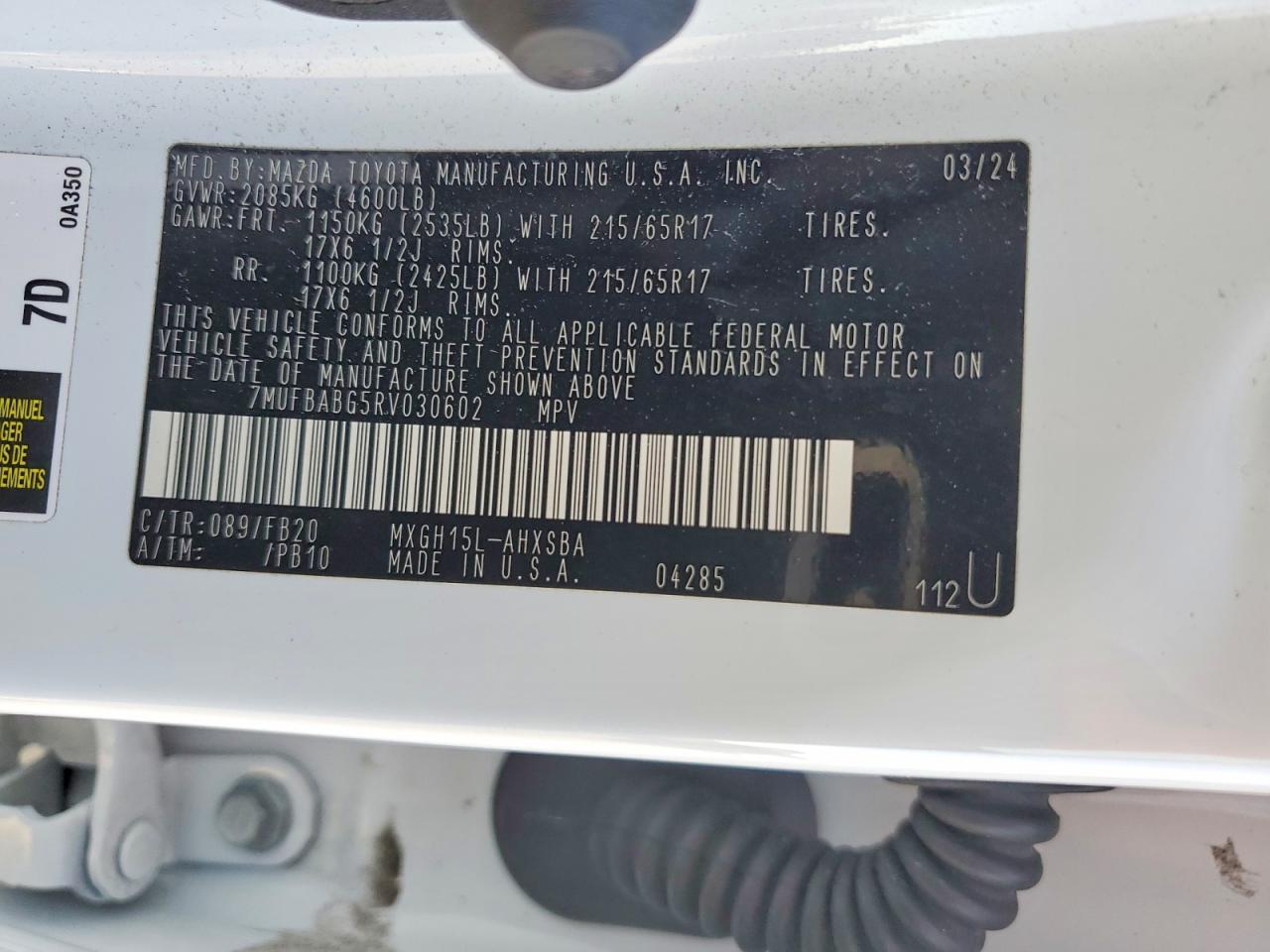 2024 TOYOTA COROLLA CROSS SE photo 13