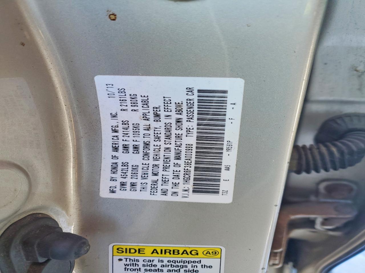 2014 HONDA ACCORD HYBRID photo 34