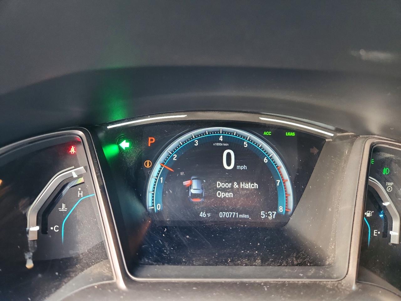 2020 HONDA CIVIC EX photo 9
