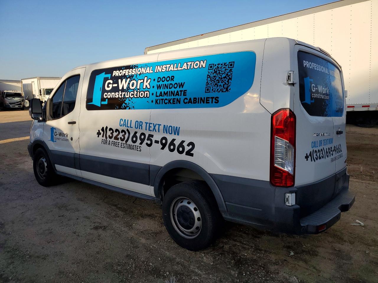 2018 FORD TRANSIT T-150 UTILITY / SERVICE VAN photo 2