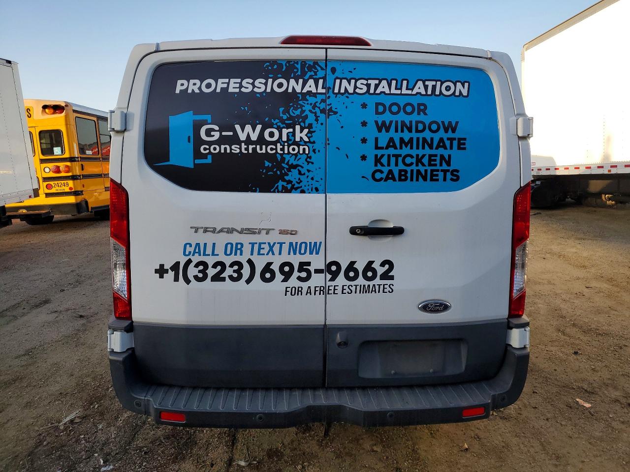 2018 FORD TRANSIT T-150 UTILITY / SERVICE VAN photo 6
