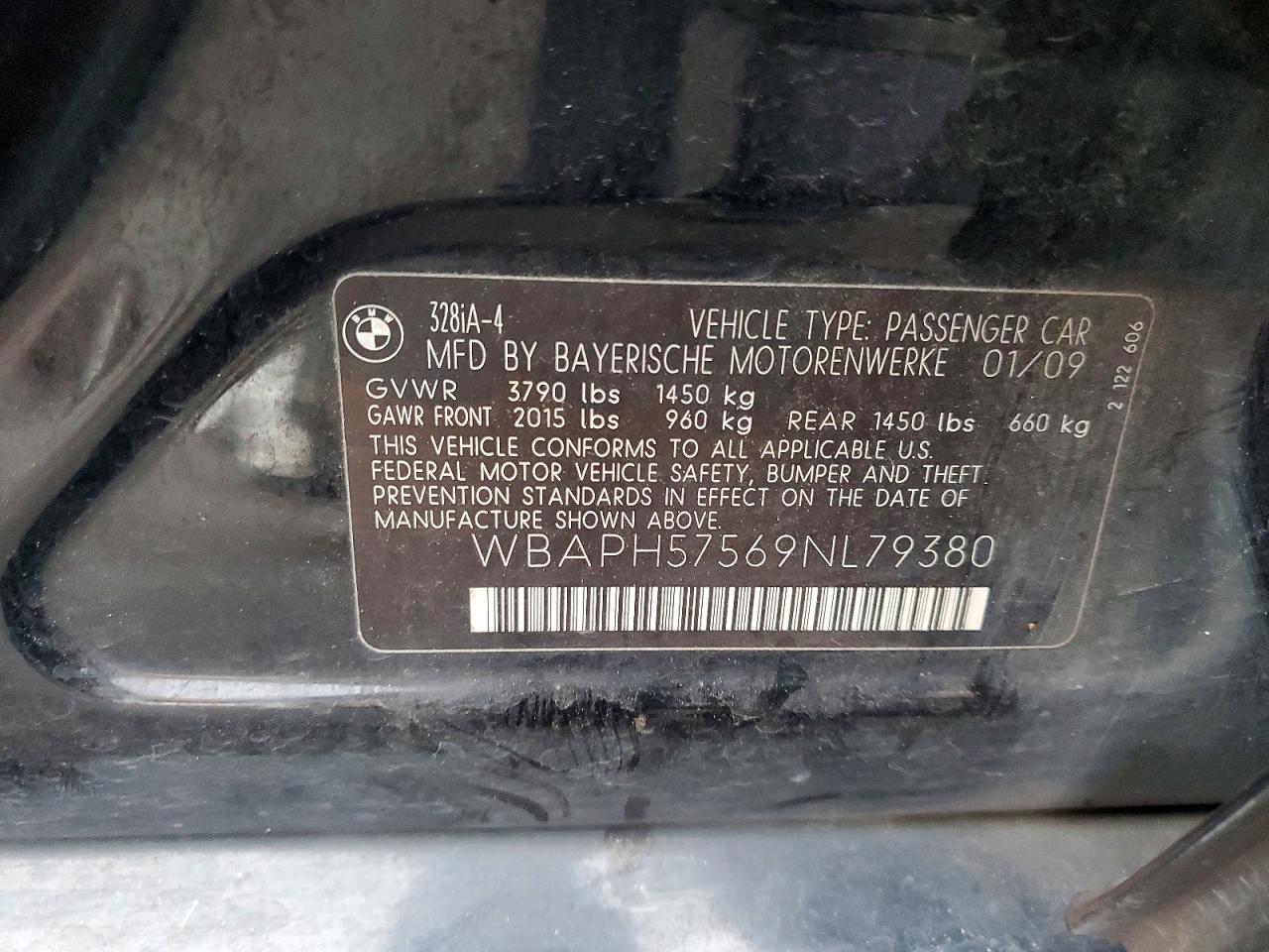 2009 BMW 328 I SULEV photo 12