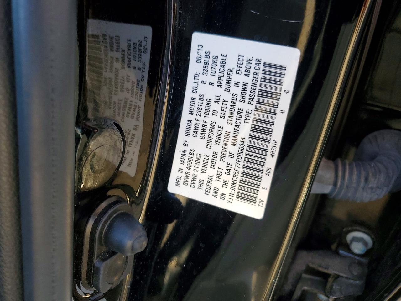 2014 HONDA ACCORD PLUG-IN HYBRID photo 12
