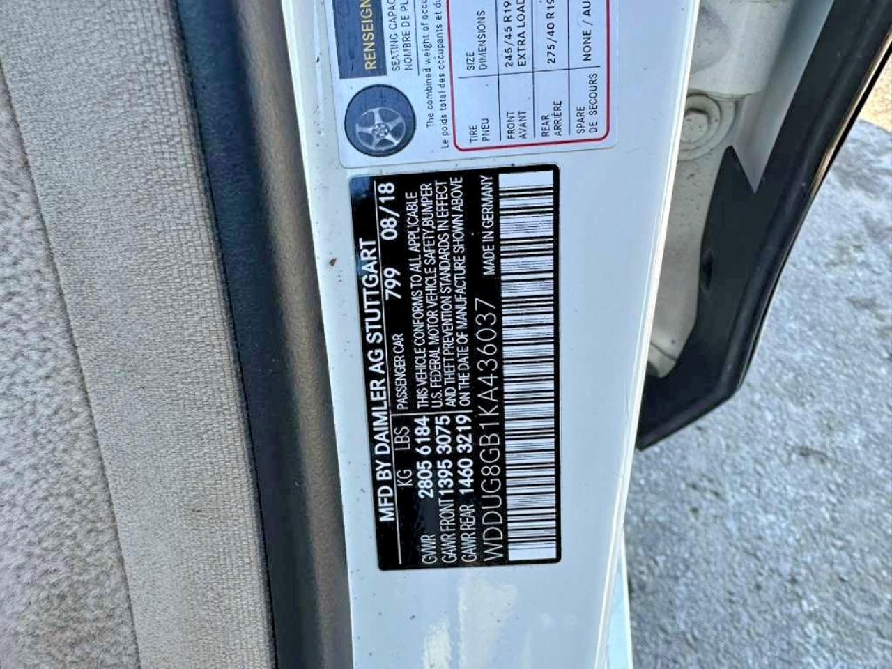 2019 MERCEDES-BENZ S 560 4MATIC photo 28