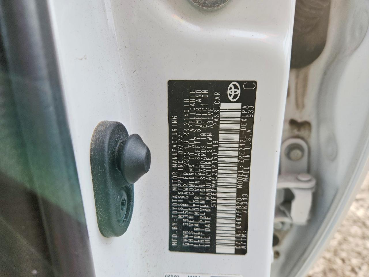 2022 TOYOTA COROLLA LE photo 23