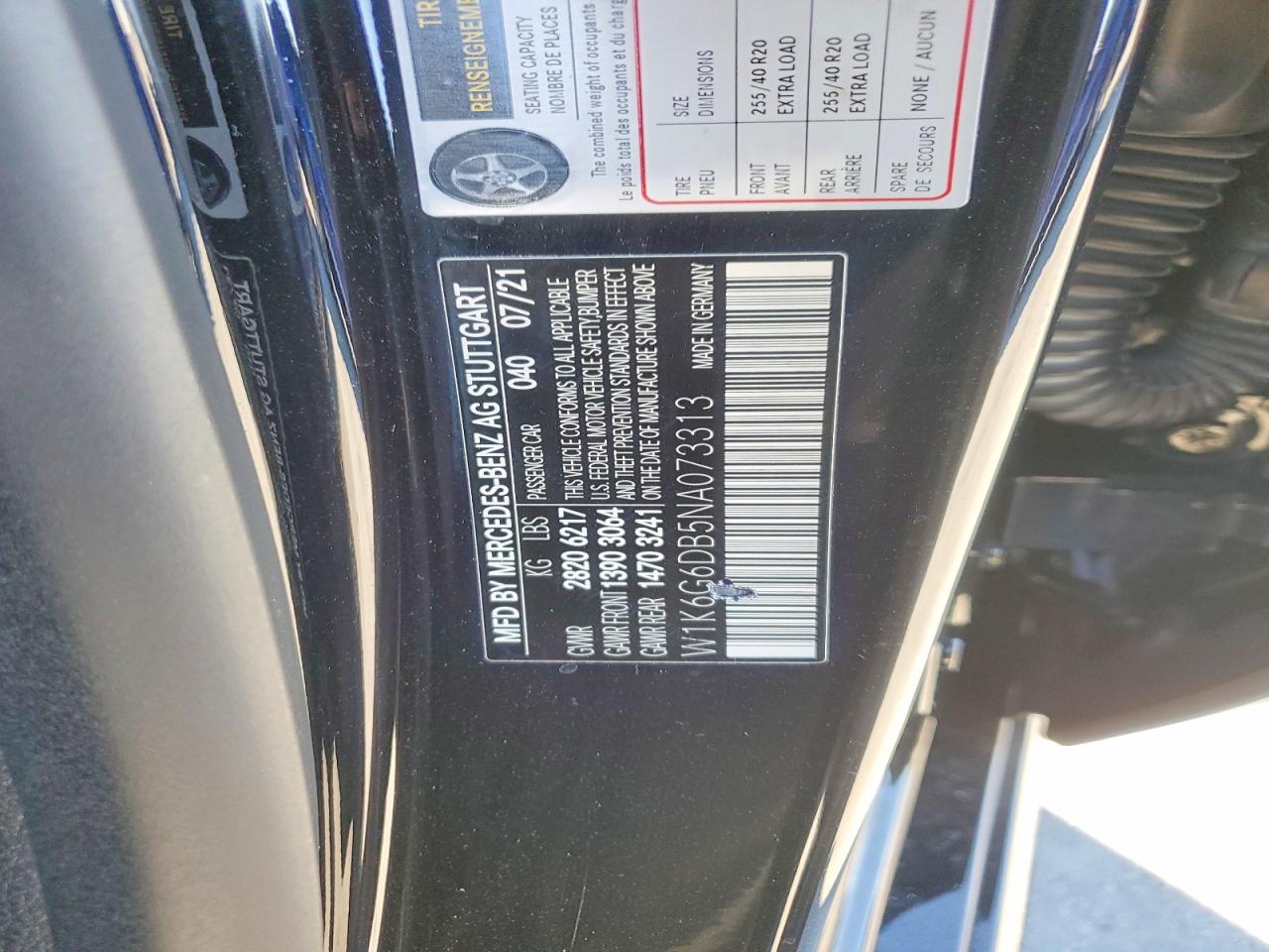 2022 MERCEDES-BENZ S 500 4MATIC photo 12