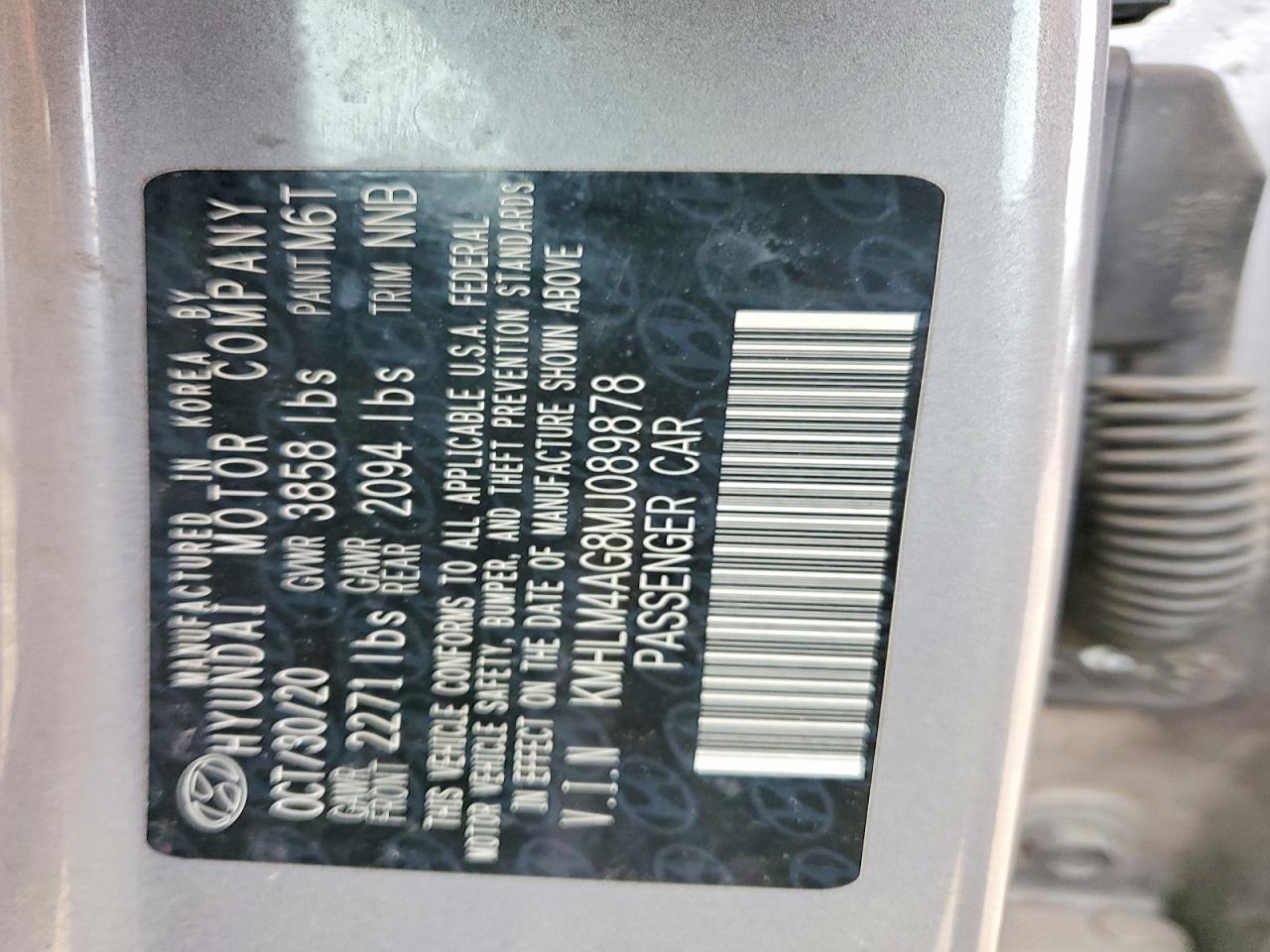 2021 HYUNDAI ELANTRA SEL photo 23