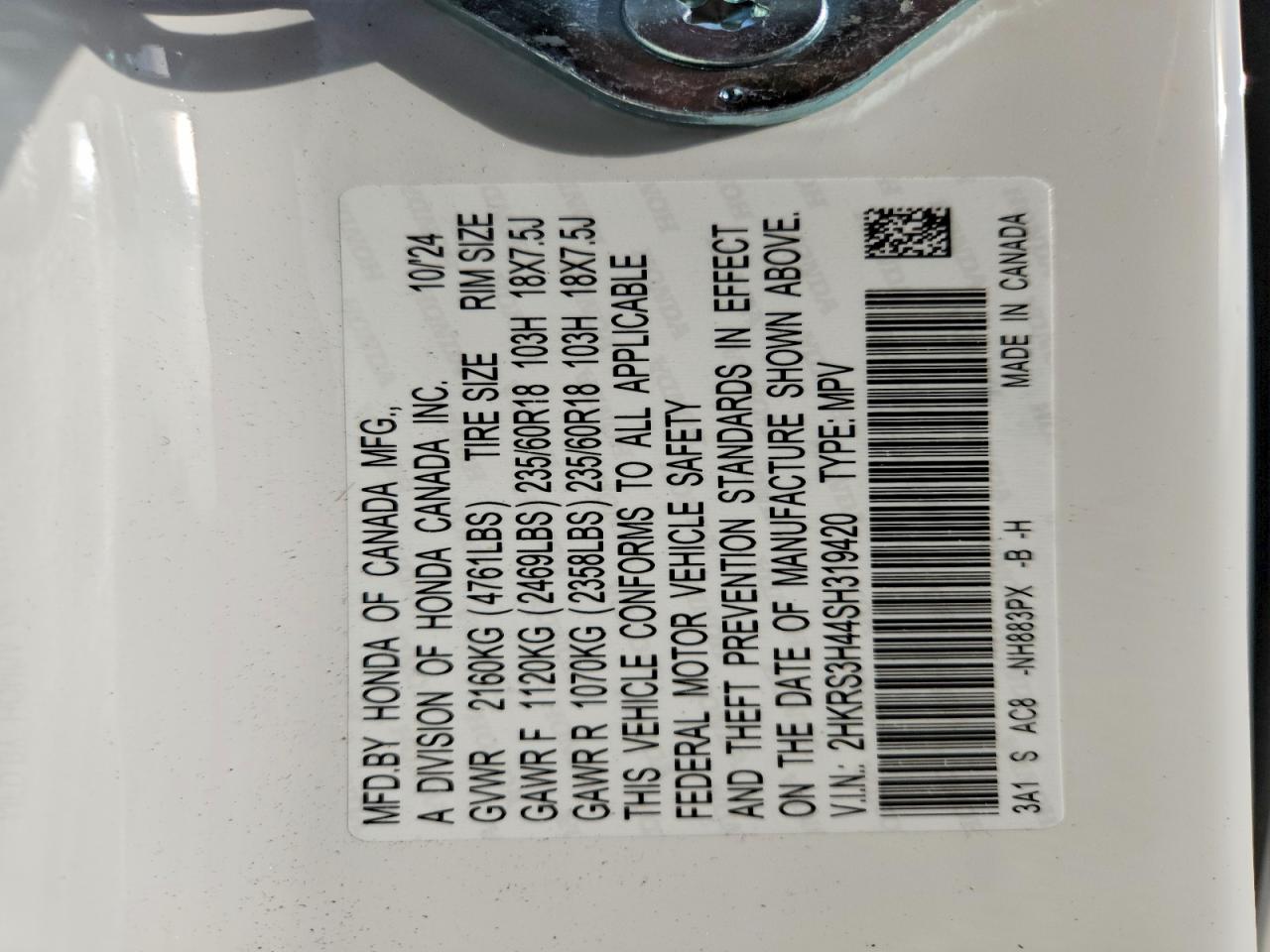 2025 HONDA CR-V EX photo 37